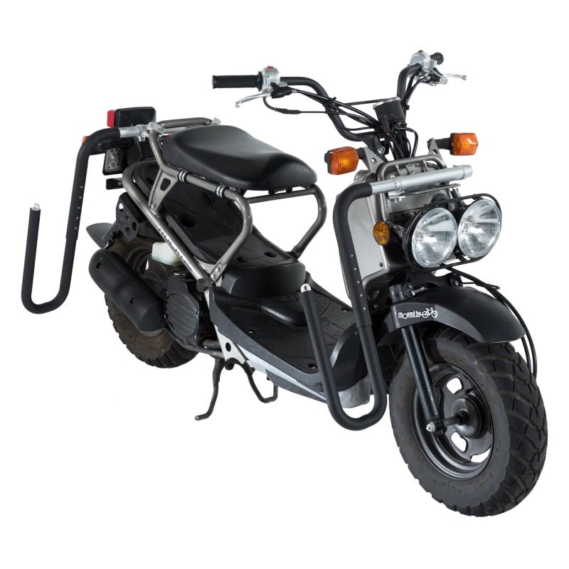 Moved by bikes Moped & E-Bike Rack Surfboard Carrier Bolt-on Black Boards up to 12ft