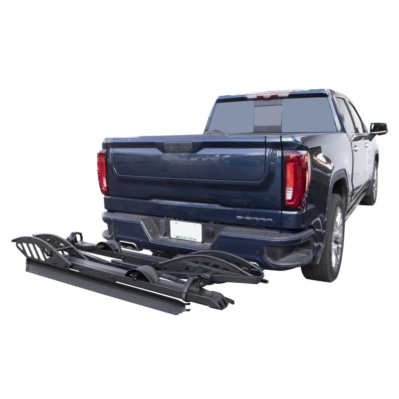 Auto Racks Sunlite Sunlite HRT-230 2in Receiver Tray Rack 2 Bike 2` Black 200lbs Dark Slate Gray