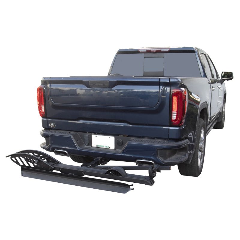 Auto Racks Sunlite Sunlite HRT-130 2in Receiver Tray Rack 1 Bike 2` Black 100lbs Dark Slate Gray