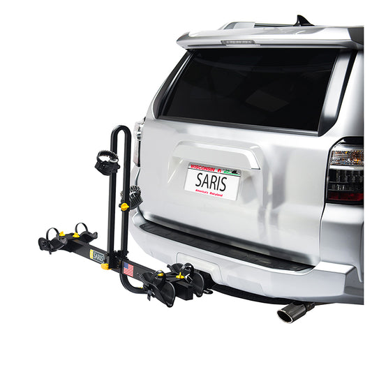 Saris Freedom Hitch Mount Rack 1-1/4 and 2 Bikes: 2 Max weight per bike: 60 lb