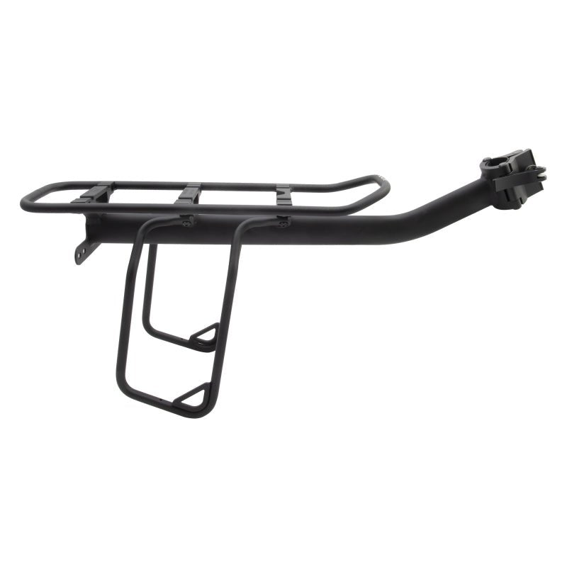 Sunlite Tow QR Beam Seatpost Carrier w/MIK Rear Post Mount Black w/Pannier Support 25lbs MIK