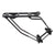 Sunlite Gold Tec Adjustable Rack w/MIK Rear Eyelets Black 30lbs MIK