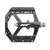 HT Components AE03(EVO+) Pedals - Platform Aluminum 9/16" Black