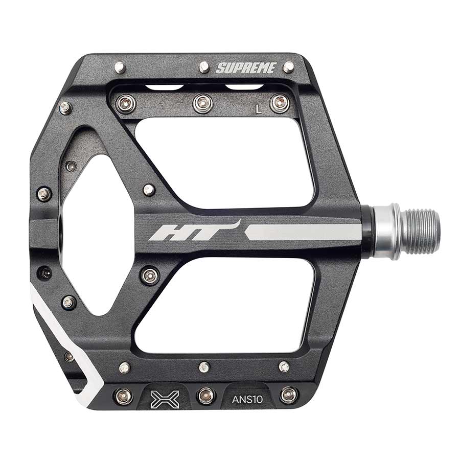 HT Components ANS10 Pedals - Platform Aluminum 9/16" Black
