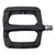 HT Components PA03A Nano P Platform Pedals Body: Nylon Spindle: Cr-Mo 9/16'' Black Pair