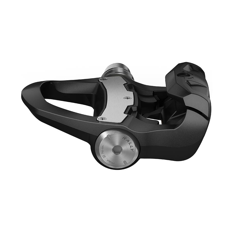 Pedals Garmin Garmin Rally RK100 Power Meter Pedals - Single Sided Clipless Composite 9/16" BLK Pair Single-Sensing LOOK KEO Dark Slate Gray