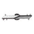 Pedals Spank Spank Spike Pedals - Platform Aluminum 9/16" Black Gray