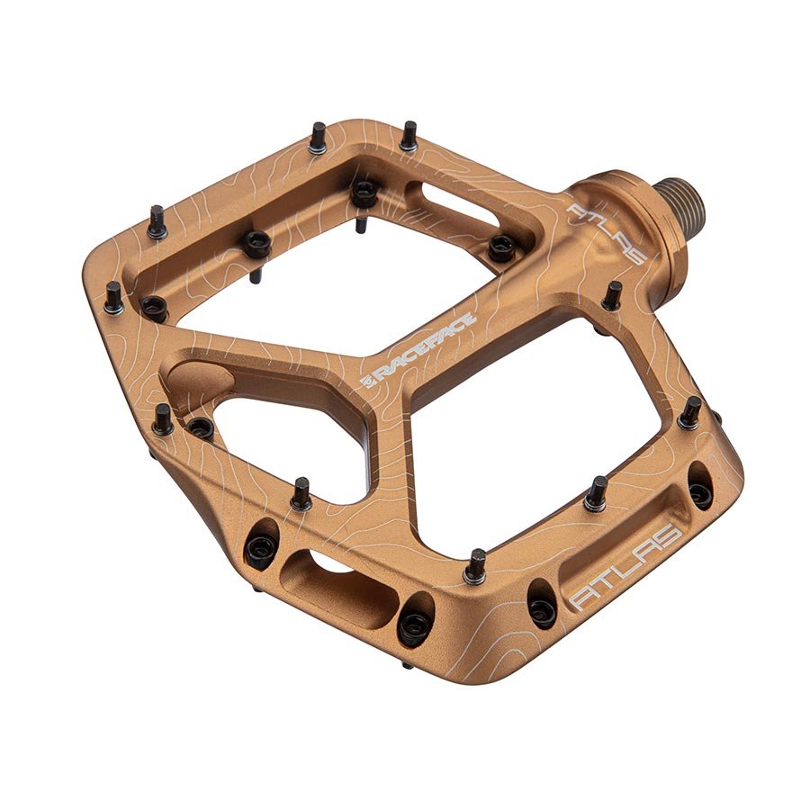 Pedals Race Face RaceFace Atlas Pedals - Platform Aluminum 9/16" Kashmoney Rosy Brown