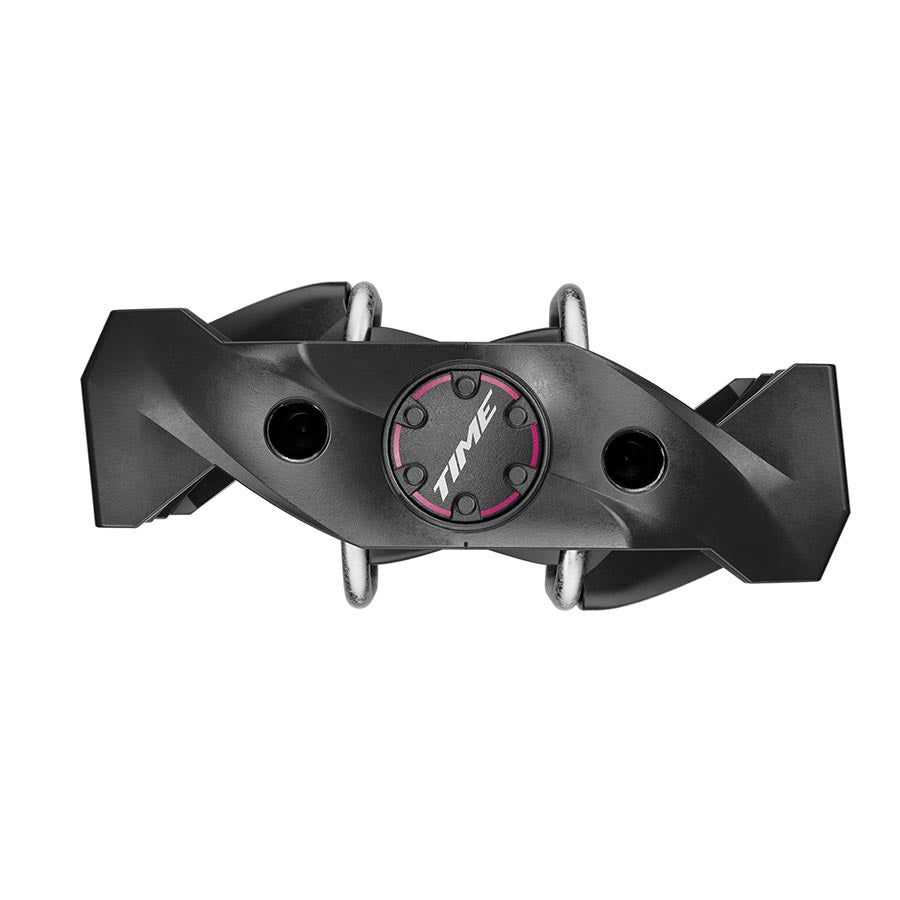 Pedals TIME Time MX 6 Pedals - Dual Sided Clipless with Platform Aluminum 9/16" Black B1 Dark Slate Gray