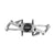 Pedals TIME Time Speciale 10 Pedals - Dual Sided Clipless Platform Aluminum 9/16" Raw Large B1 Dark Gray