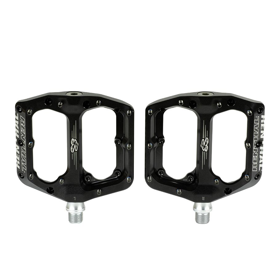 Pedals Renthal Renthal Revo-F Pedals - Platform 9/16" Black 100 x 104mm Black