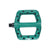 Pedals Race Face RaceFace Chester Pedals - Platform Composite 9/16" Large Green Sea Green