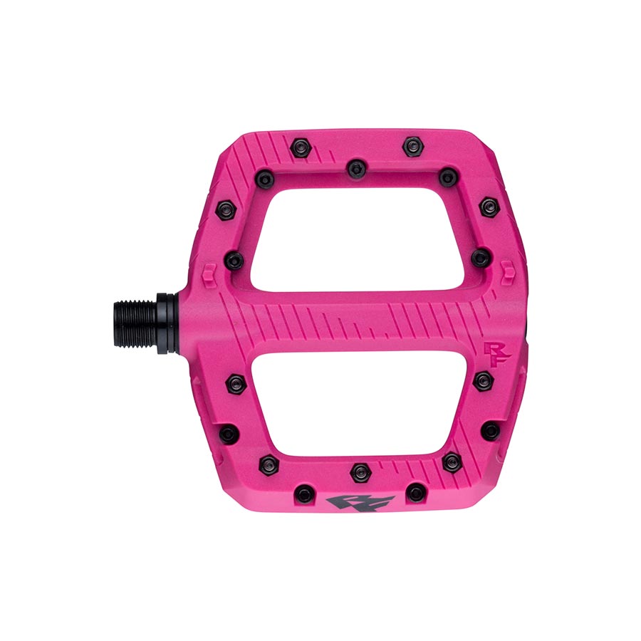 Pedals Race Face RaceFace Chester Pedals - Platform Composite 9/16" Large Magenta Violet Red