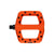 Pedals Race Face RaceFace Chester Pedals - Platform Composite 9/16" Large Orange Orange Red