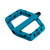 Pedals Race Face RaceFace Chester Pedals - Platform Composite 9/16" Large Turquoise Dark Cyan