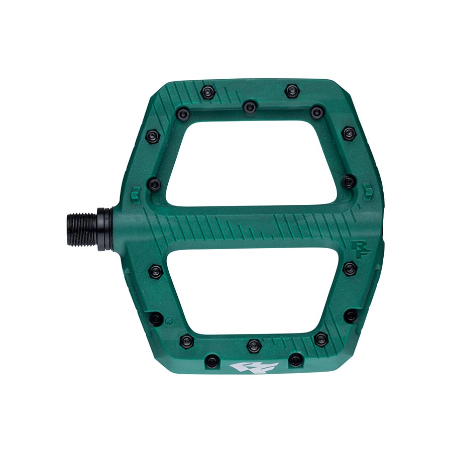 Pedals Race Face RaceFace Chester Pedals - Platform Composite 9/16" Small Green Dark Slate Gray