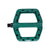 Pedals Race Face RaceFace Chester Pedals - Platform Composite 9/16" Small Green Dark Slate Gray