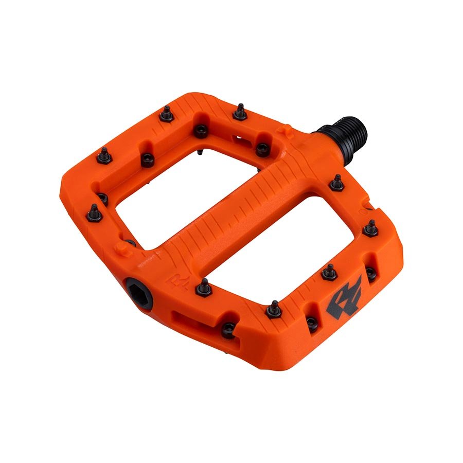 Pedals Race Face RaceFace Chester Pedals - Platform Composite 9/16" Small Orange Orange Red
