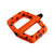 Pedals Race Face RaceFace Chester Pedals - Platform Composite 9/16" Small Orange Orange Red