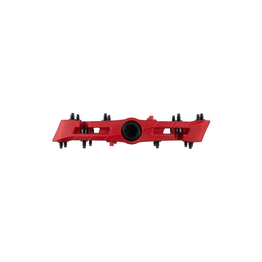 Pedals Race Face RaceFace Chester Pedals - Platform Composite 9/16" Small Red Brown