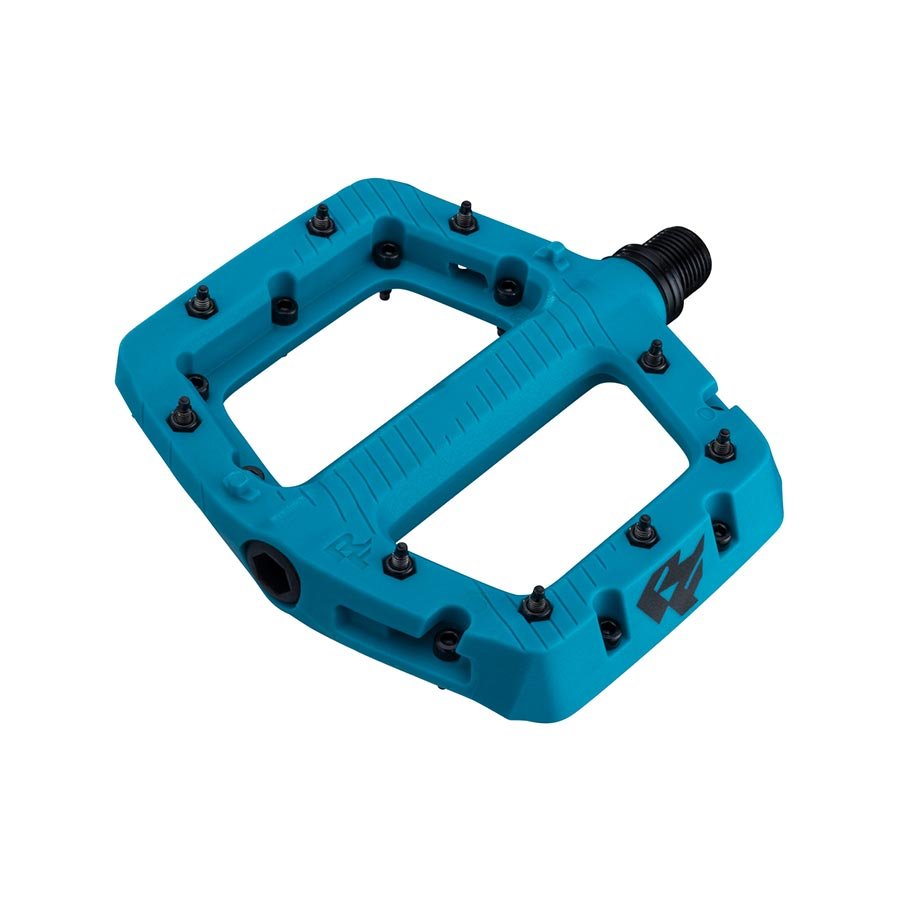 Pedals Race Face RaceFace Chester Pedals - Platform Composite 9/16" Small Turquoise Dark Cyan