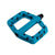 Pedals Race Face RaceFace Chester Pedals - Platform Composite 9/16" Small Turquoise Dark Cyan