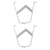 Seatpost Parts and Accessories Topeak Topeak Dual Side Mount for MTX Beam Style Racks Gray