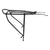 Rear Rack Planet Bike Planet Bike Versa Disc Brake Compatible Rear Rack BLK. Fits up to 29" wheels Dark Slate Gray