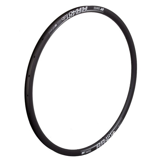 Rims DT Swiss DT Swiss RR 481 Rim - 700 Disc Black 28H Dark Slate Gray