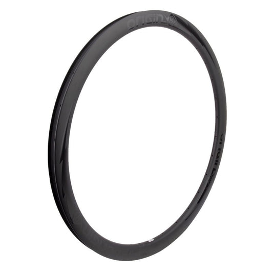 Rims Origin8 Origin8 Bolt Carbon Wide Road Disc Low Profile 700C 24H Rim Dark Slate Gray