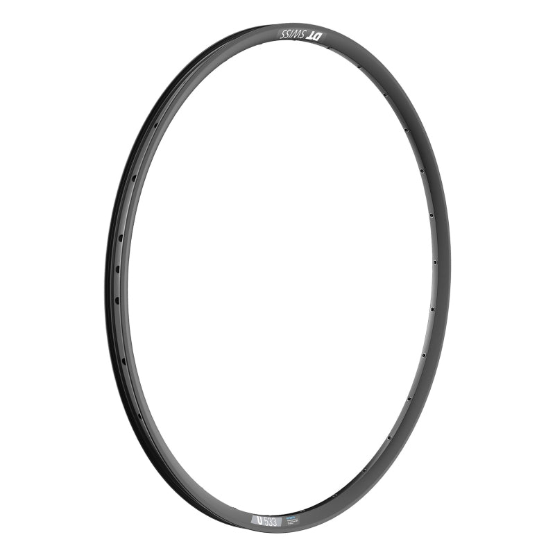 Rims DT Swiss Dt swiss U533 Disc 27.5in 32H Rim Dim Gray