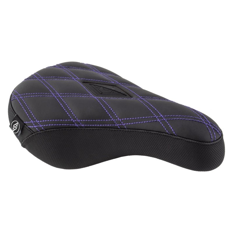 Saddles Alienation Alienation Gripper BMX Pivotal Vegan Leather Purple 235mmx140mm 400g Dark Slate Gray