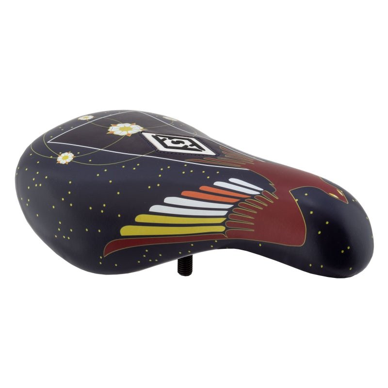Saddles Alienation Alienation Mystic BMX Pivotal PVC Blue 235mmx140mm 375g Dark Slate Gray