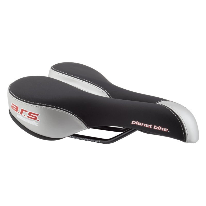Saddles Planet Bike Planet Bike Mens A.R.S. Classic Sil/Blk Dark Slate Gray