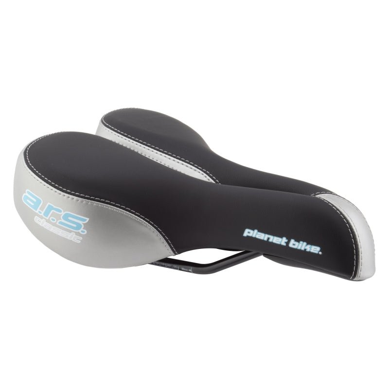 Saddles Planet Bike Planet Bike A.R.S. Classic Saddle - Steel Black Womens Dark Slate Gray