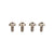 Silca Sicuro Ti bottle cage bolts Set Titanium Set of 4