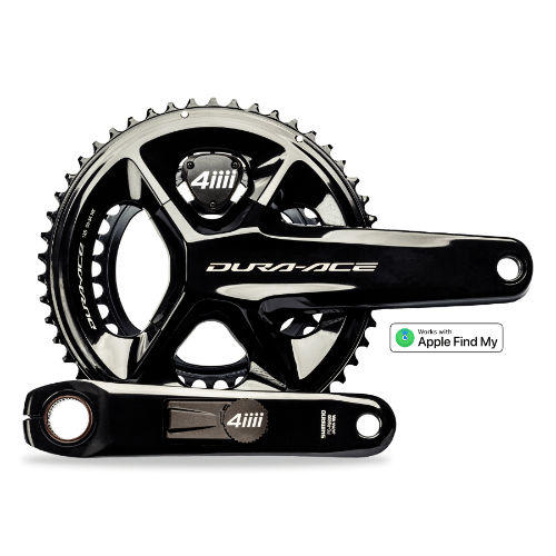 Power Meter Cranksets 4iiii Innovations 4iiii PRECISION 3+ PRO Powermeter Shimano Dura-Ace FC-R9200 165mm, 54-40T Ride Ready - Dual – Only One Left | Ships Today! Black