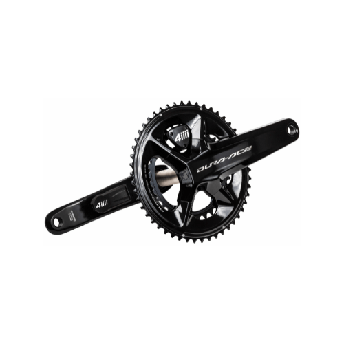 Power Meter Cranksets 4iiii Innovations 4iiii PRECISION 3+ PRO Powermeter Shimano Dura-Ace FC-R9200 165mm, 54-40T Ride Ready - Dual – Only One Left | Ships Today! Black