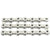 Chains SRAM SRAM PC-1091R Road Chain - 10-Speed 114 Links Silver Light Gray