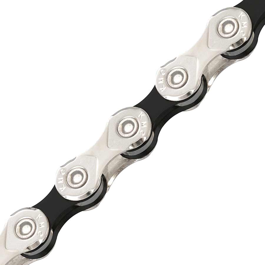 Chains KMC KMC X10 Chain - 10-Speed 116 Links Silver/Black Dark Slate Gray