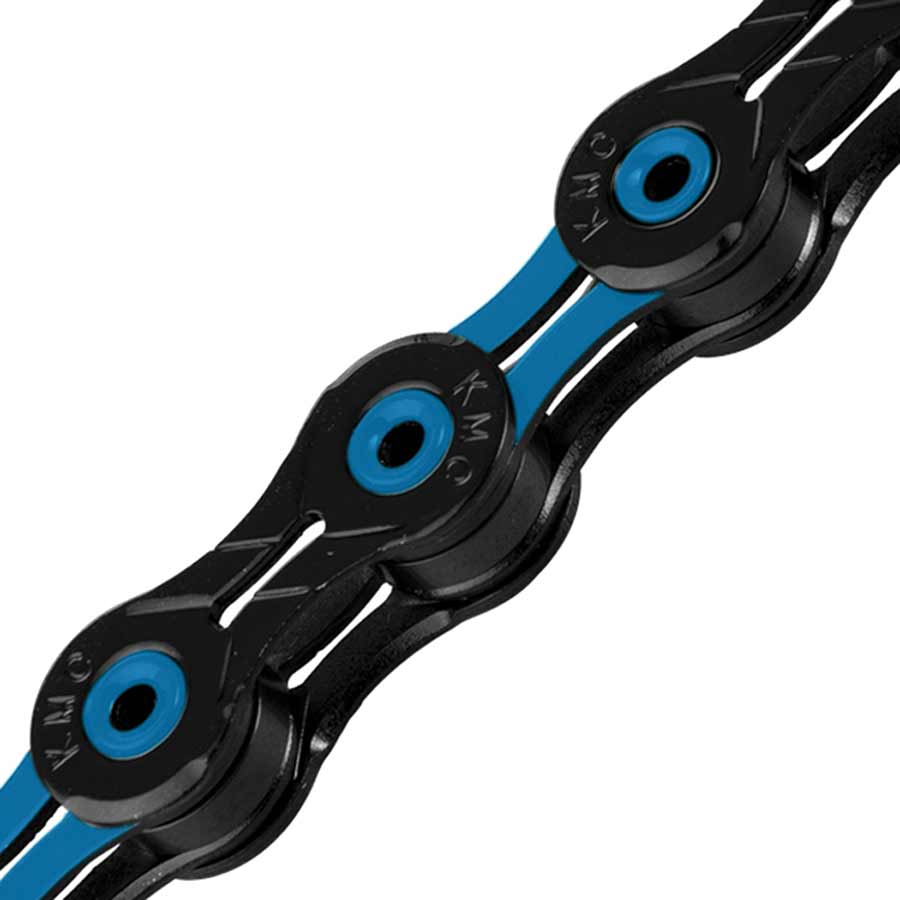 Chains KMC KMC DLC 11 Chain - 11-Speed 118 Links Black/Blue Black