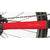 Chainstay/Frame Protection Lizard Skins Lizard Skins Neoprene Chainstay Protector: MD Red Firebrick