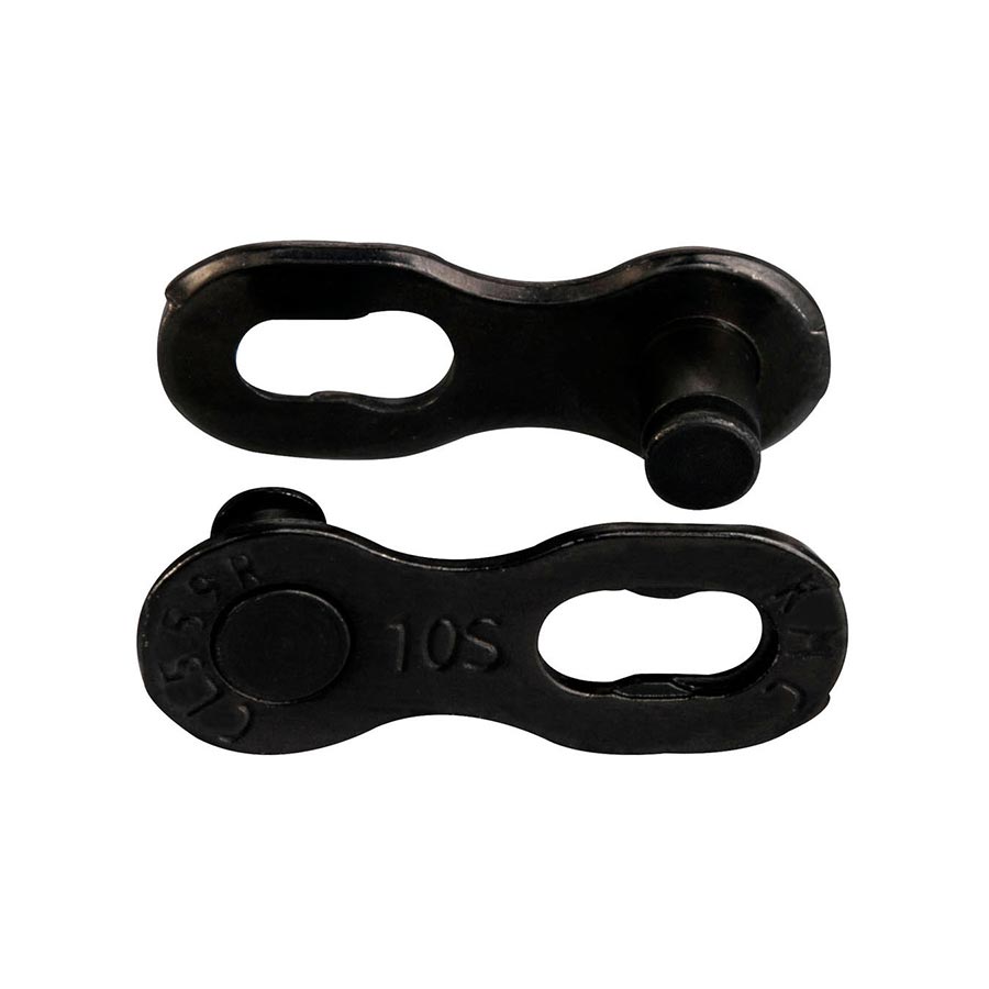 Chain Links and Pins KMC KMC MissingLink-10 DLC Connector - 10-Speed Black 2 Pairs/Card Black