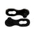 Chain Links and Pins KMC KMC MissingLink-10 DLC Connector - 10-Speed Black 2 Pairs/Card Black