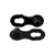 Chain Links and Pins KMC KMC MissingLink-12 DLC Connector - 12-Speed Black 2 Pairs/Card Black