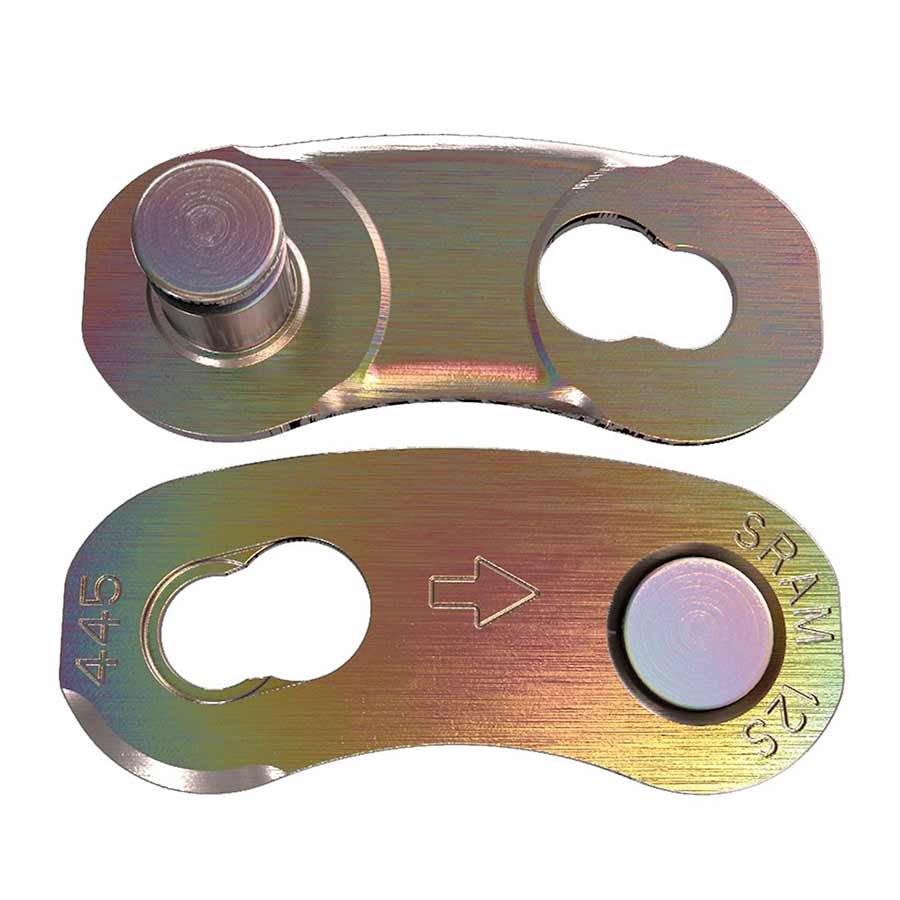 Chain Links and Pins SRAM SRAM Eagle PowerLock for 12-speed Rainbow Bulk 50 Pack Dim Gray