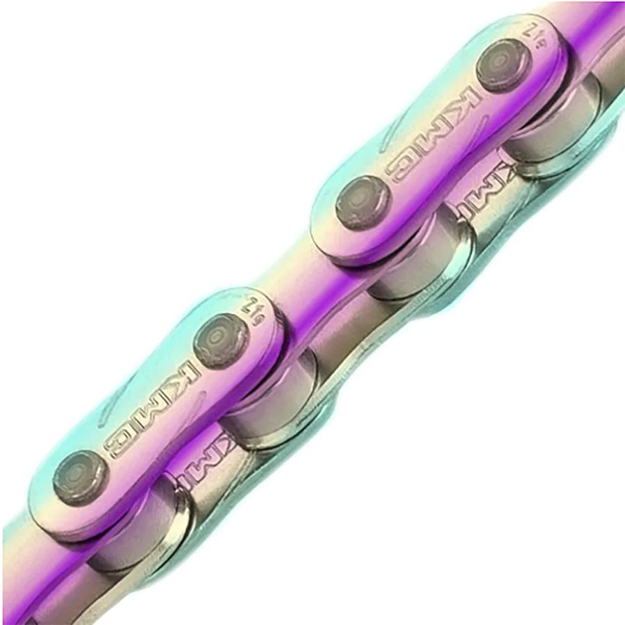Chains KMC KMC Z1eHX NARROW Chain Speed: 1 3/32 Links: 112 Neo Chrome Gray