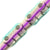Chains KMC KMC Z1eHX NARROW Chain Speed: 1 3/32 Links: 112 Neo Chrome Gray
