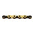 Chains KMC KMC X12 Chain - 12-Speed 126 Links Gold/Black Black