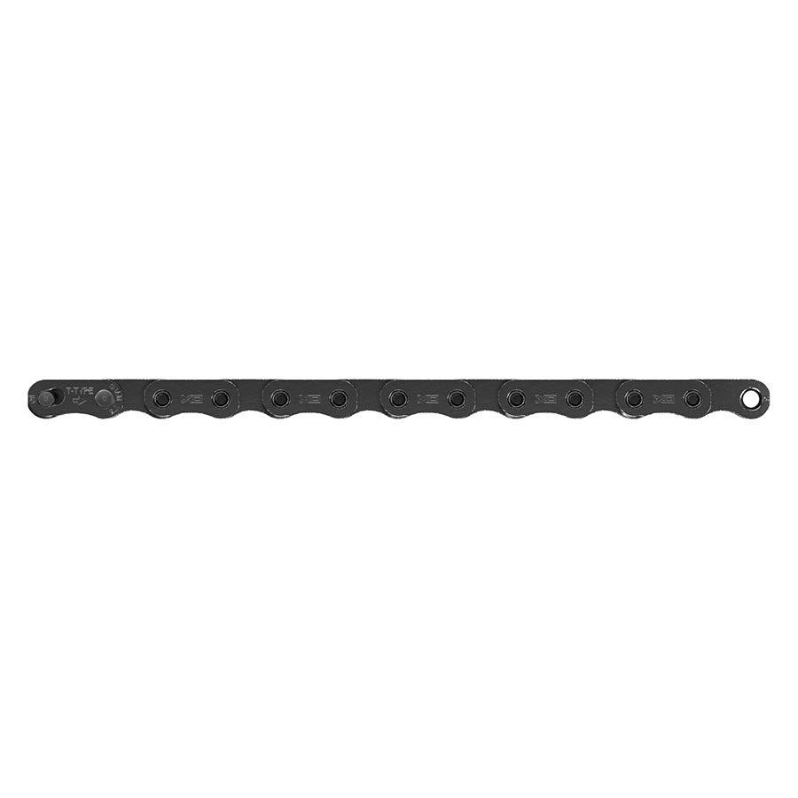 Chains SRAM SRAM X0 Eagle T-Type Flattop Chain - 12-Speed 126 Links Solid Pin Includes PowerLock Connector PVD Coated Dark Polar Dark Slate Gray
